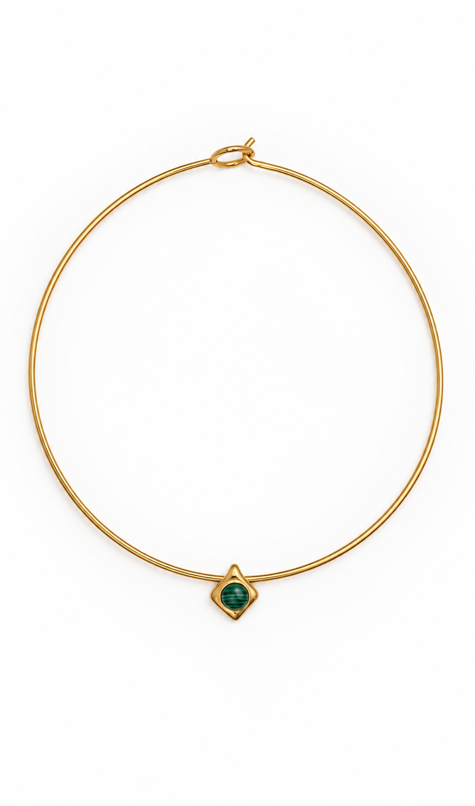 Malachite Amulet Charm