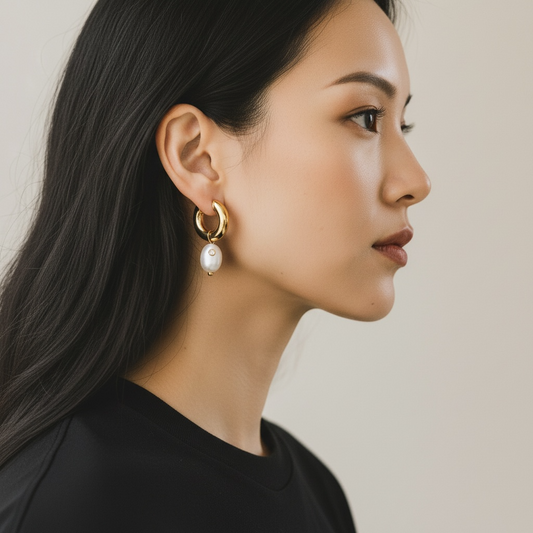 The Pearl Drop Earrings